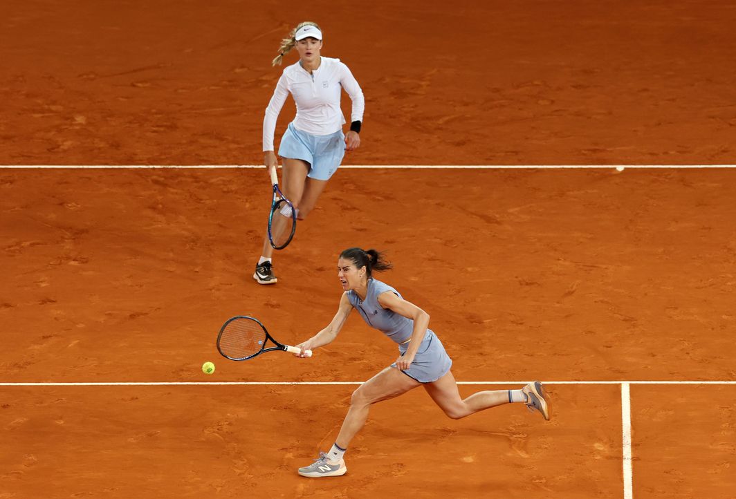 Kalinskaya, Cirstea - 2025 Madrid doubles final