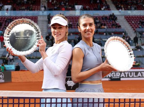 Kalinskaya, Cirstea - 2025 Madrid doubles final
