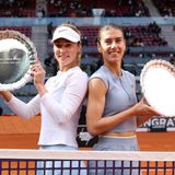 Kalinskaya, Cirstea - 2025 Madrid doubles final