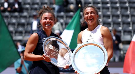 Paolini, Errani - 2025 Rome doubles final