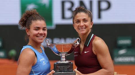 Paolini, Errani - 2025 Roland Garros doubles final