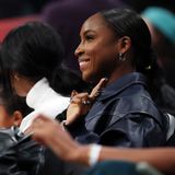 Coco Gauff, New York Liberty game