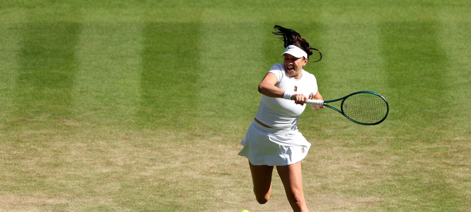 Anisimova - 2025 Wimbledon QF